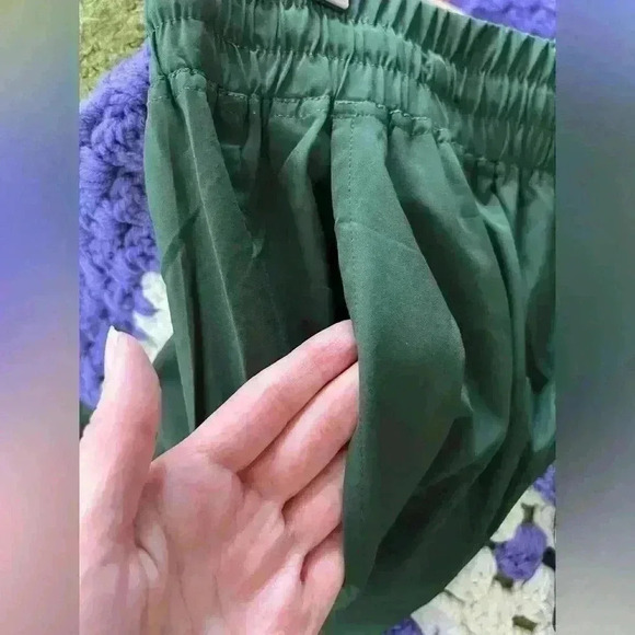 Joe Fresh Active Womens Green Track Jogger Activewear Lightweight Pants Medium - Picture 8 of 10